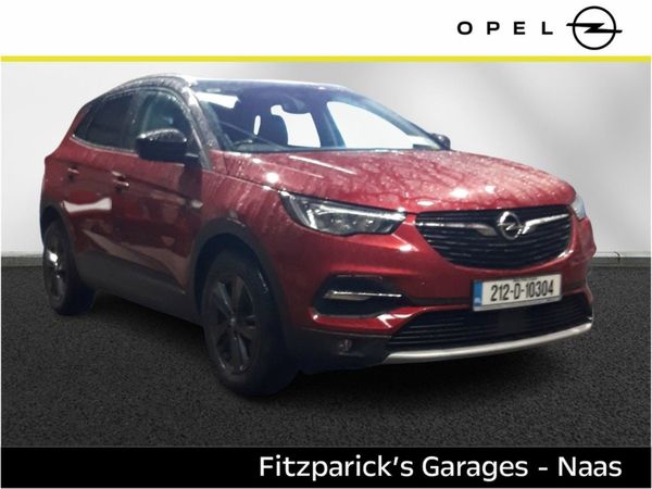 Opel Grandland X SUV, Diesel, 2021, Red
