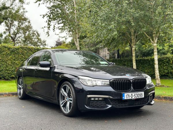 BMW 7-Series Saloon, Petrol Plug-in Hybrid, 2017, Black