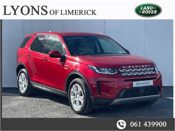 Land Rover Discovery Sport SUV, Petrol Plug-in Hybrid, 2021, Red