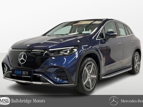 Mercedes-Benz EQE SUV, Electric, 2023, Blue