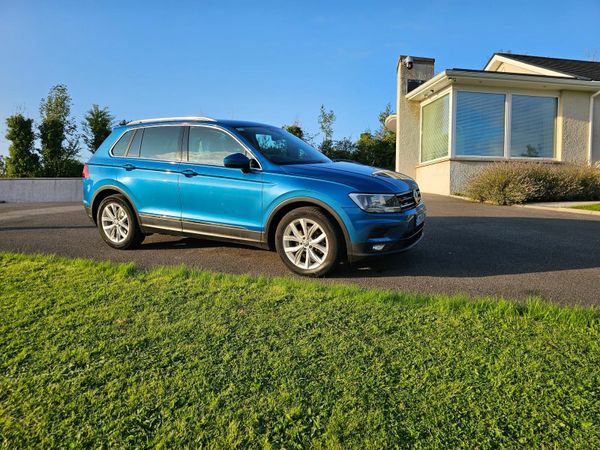 Volkswagen Tiguan SUV, Diesel, 2017, Blue