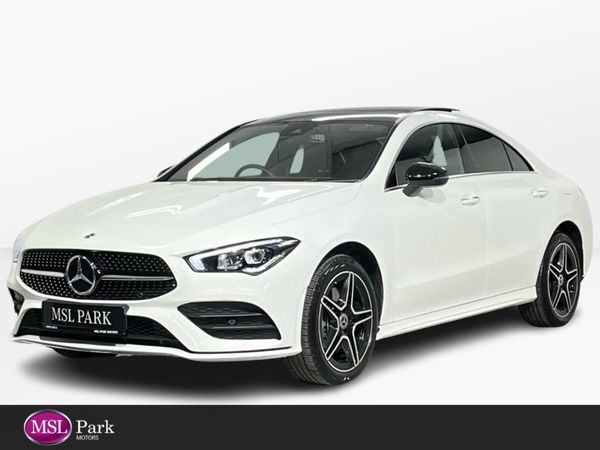 Mercedes-Benz CLA-Class Saloon, Petrol Plug-in Hybrid, 2023, White