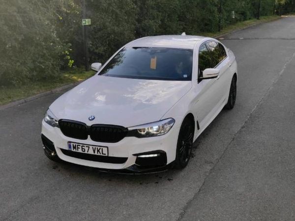 BMW 5-Series MPV, Petrol Hybrid, 2017, White