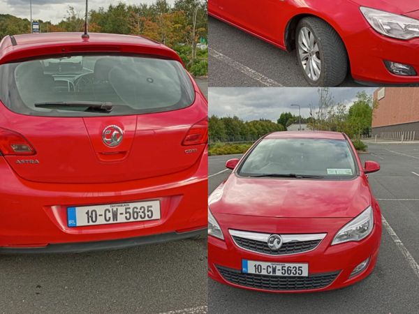 Vauxhall Astra Hatchback, Diesel, 2010, Red