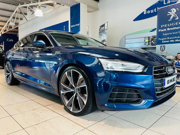 Audi A5 Hatchback, Diesel, 2018, Blue