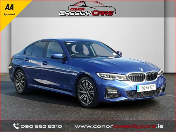 BMW 3-Series Saloon, Petrol Plug-in Hybrid, 2019, Blue