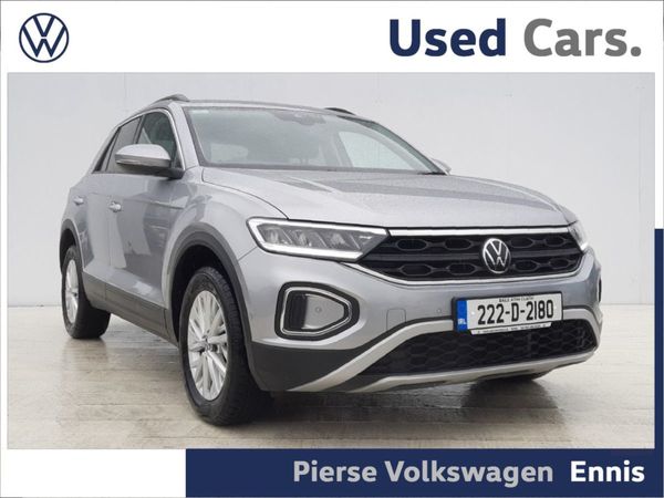 Volkswagen T-Roc SUV, Petrol, 2022, Silver