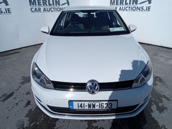 Volkswagen Golf Hatchback, Petrol, 2014, White