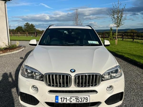 BMW X5 SUV, Petrol Plug-in Hybrid, 2017, White