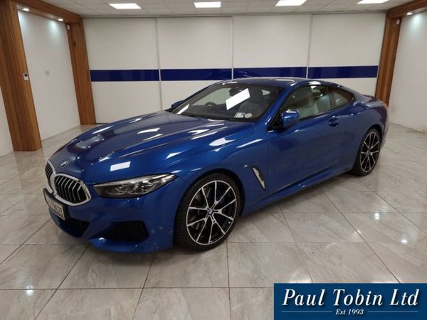 BMW 8-Series Coupe, Petrol, 2020, Blue