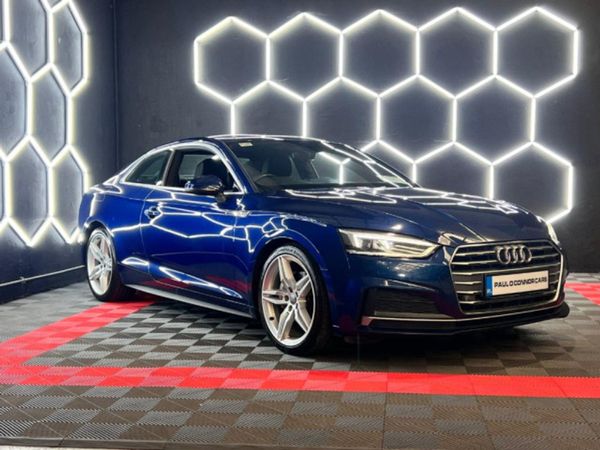 Audi A5 Coupe, Diesel, 2017, Blue