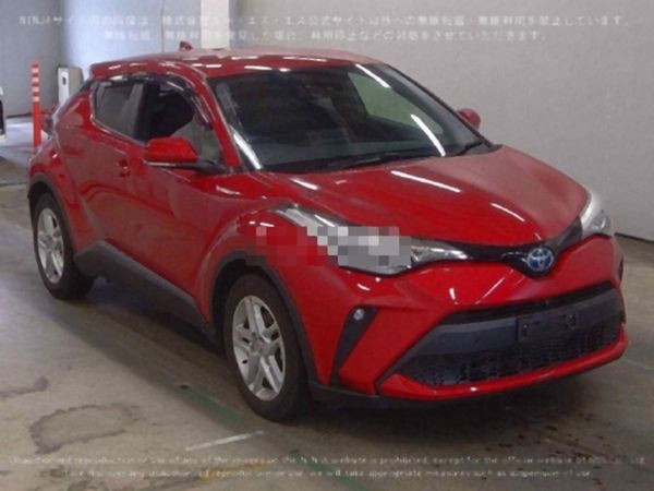 Toyota C-HR SUV, Petrol Hybrid, 2020, Red