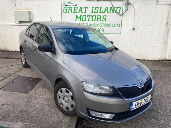 Skoda Rapid Saloon, Petrol, 2013, Beige