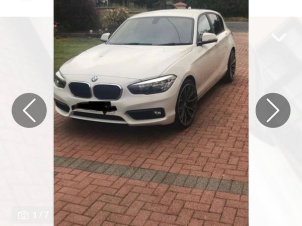 BMW 1-Series Hatchback, Diesel, 2017, White