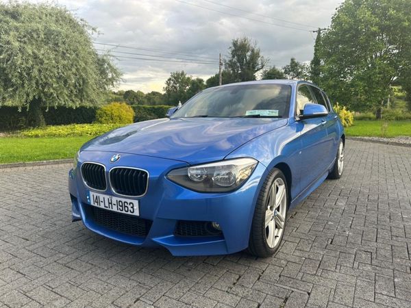BMW 1-Series Hatchback, Diesel, 2014, Blue