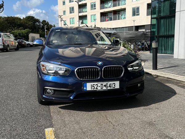BMW 1-Series Hatchback, Diesel, 2015, Blue