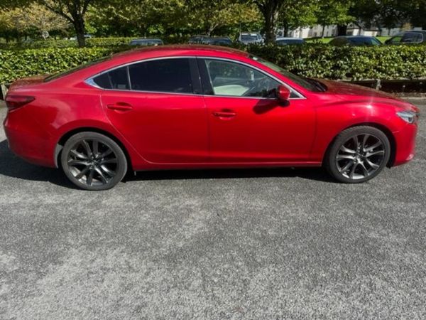 Mazda 6 Saloon, Diesel, 2016, Red