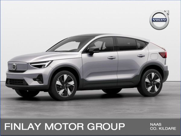 Volvo C40 Crossover, Electric, 2024, Silver