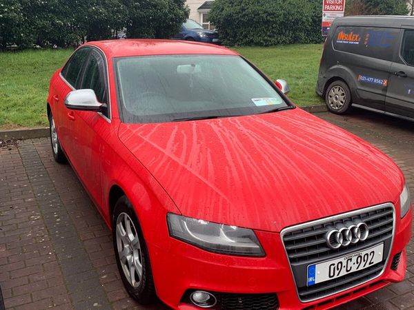 Audi A4 Saloon, Diesel, 2009, Red