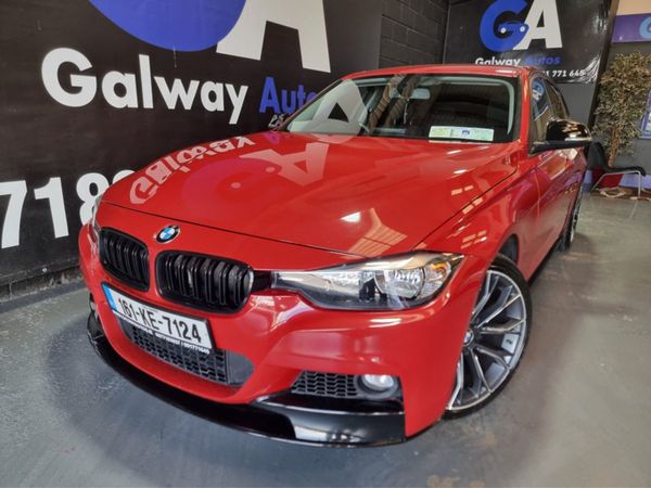 BMW 3-Series Saloon, Diesel, 2016, Red