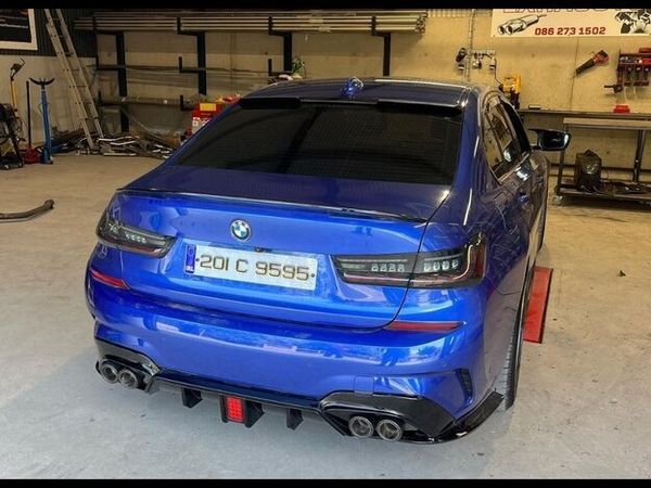 BMW 3-Series Saloon, Petrol Plug-in Hybrid, 2020, Blue