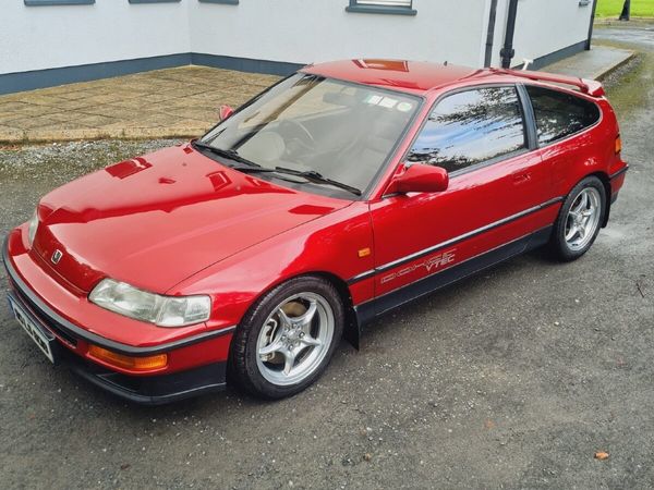 Honda CR-X Coupe, Petrol, 1990, Red