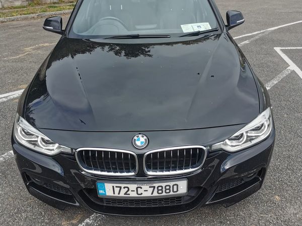 BMW 3-Series Saloon, Diesel, 2017, Black