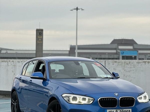 BMW 1-Series Hatchback, Diesel, 2016, Blue