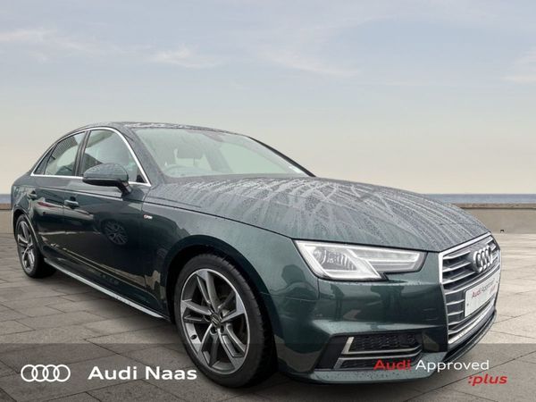 Audi A4 Saloon, Diesel, 2018, Green