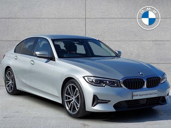 BMW 3-Series Saloon, Diesel, 2019, Silver