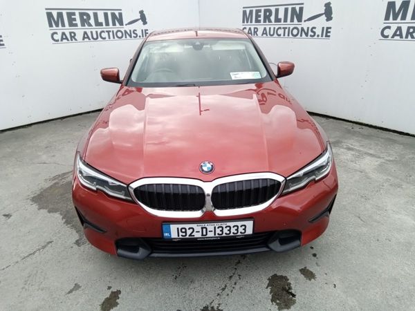 BMW 3-Series Saloon, Diesel, 2019, Orange