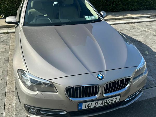 BMW 5-Series Estate, Diesel, 2014, Gold