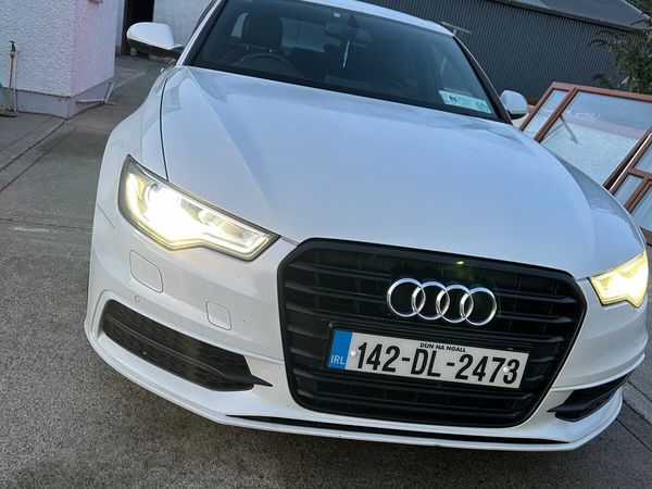 Audi A6 Saloon, Diesel, 2014, White