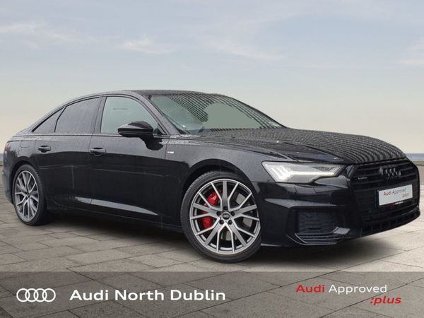 Audi A6 Saloon, Petrol Plug-in Hybrid, 2023, Black