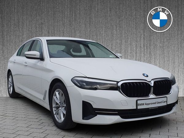 BMW 5-Series Saloon, Diesel, 2023, White
