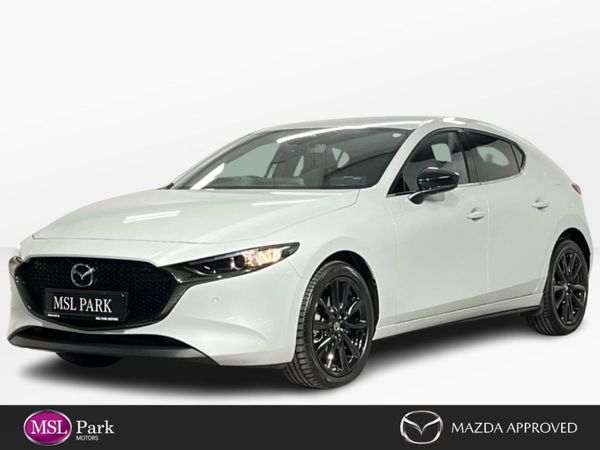 Mazda 3 Hatchback, Petrol Hybrid, 2023, White