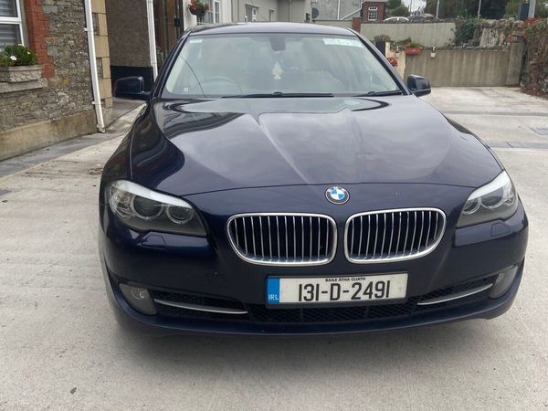 BMW 5-Series Saloon, Diesel, 2013, Blue