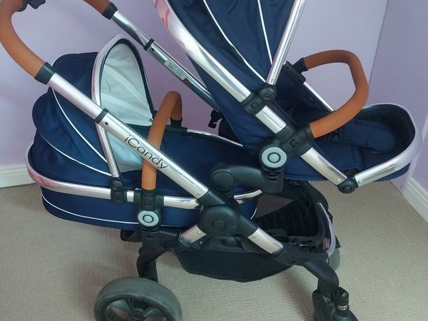 Icandy double shop buggy done deal