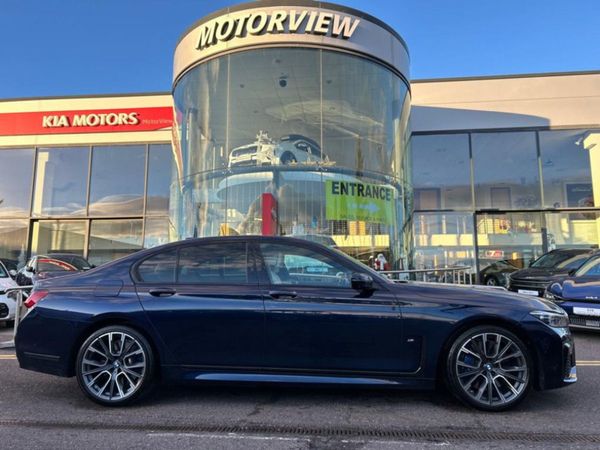 BMW 7-Series Saloon, Hybrid, 2020, Blue