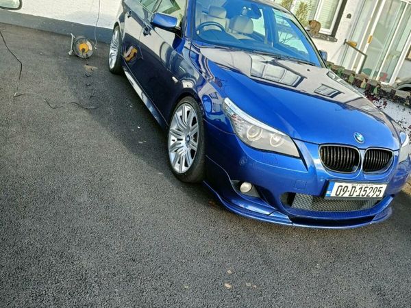 BMW 5-Series Saloon, Diesel, 2009, Blue