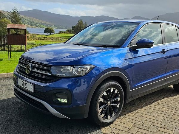 Volkswagen T-CROSS SUV, Petrol, 2020, Blue