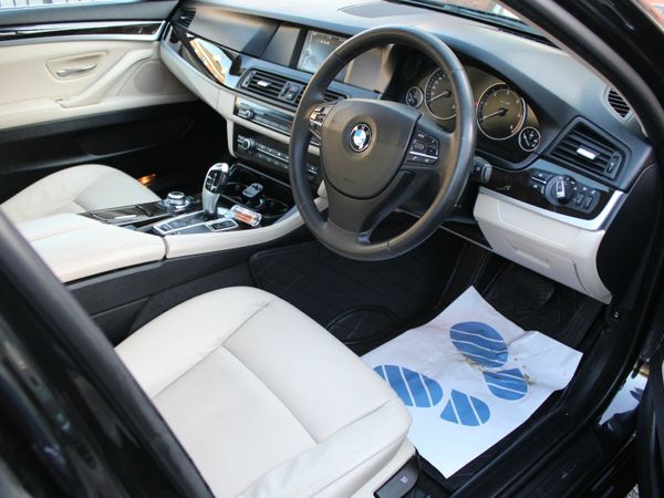BMW 5-Series Saloon, Diesel, 2012, Black