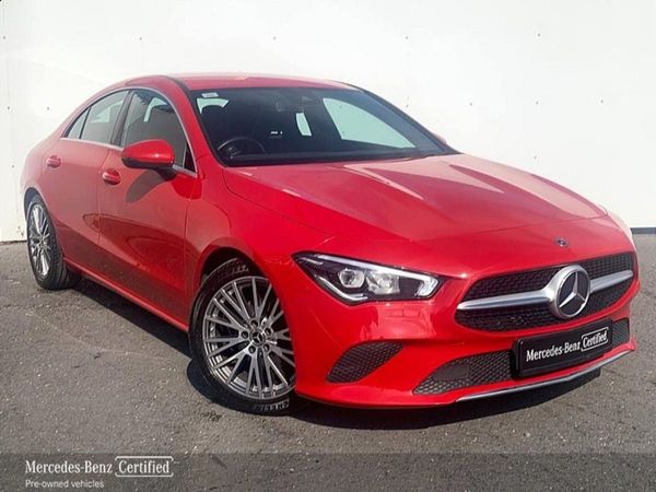 Mercedes-Benz CLA-Class Coupe, Diesel, 2020, Red