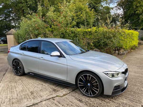 BMW 3-Series Saloon, Petrol Hybrid, 2018, Silver