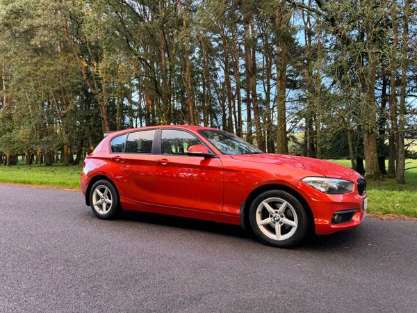 BMW 1-Series Hatchback, Diesel, 2015, Orange