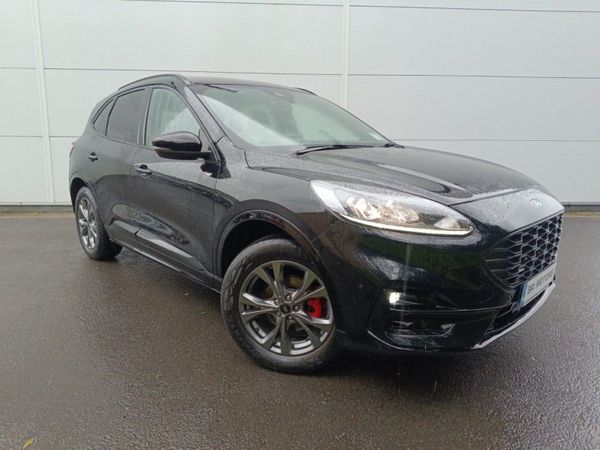 Ford Kuga SUV, Petrol Plug-in Hybrid, 2023, Black