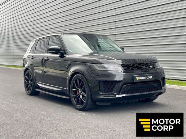 Land Rover Range Rover Sport SUV, Hybrid, 2019, Black