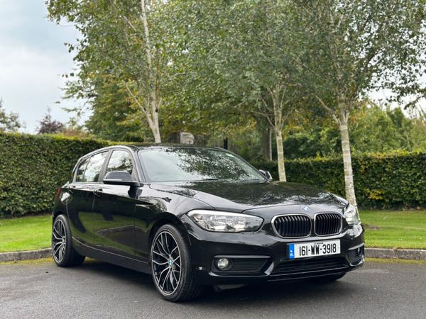BMW 1-Series Hatchback, Diesel, 2016, Black