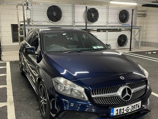 Mercedes-Benz A-Class Hatchback, Petrol, 2018, Blue