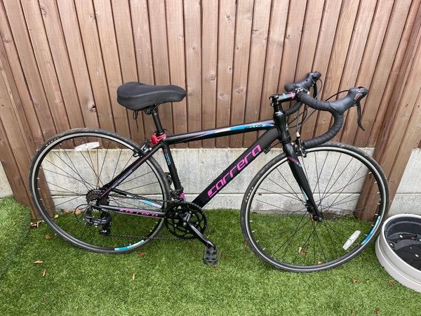 Pink and discount black carrera bike